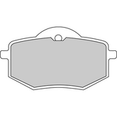 Pastiglie Freno Ferodo Platinum Road FDB591P Anteriore per YAMAHA XV SE VIRAGO 535 1988 - 1988